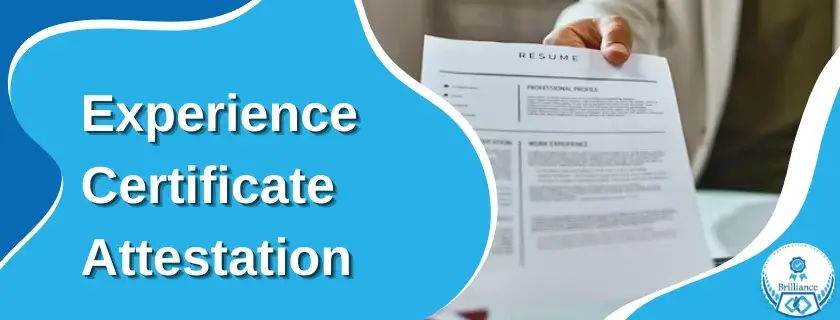 Experience certificate attestation
